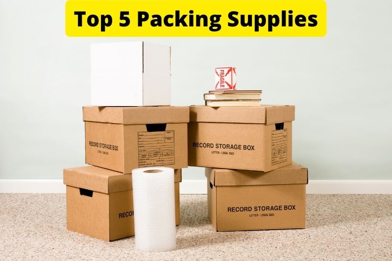 You are currently viewing Top 5 Packing Supplies for Moving House